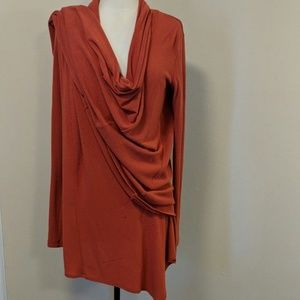 Wrap around open sweater